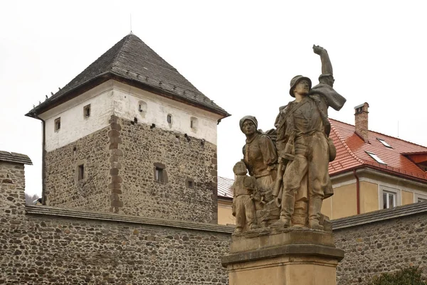 Monument Kremnica Slovakia — Stock Photo, Image