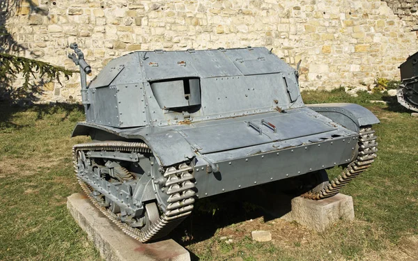 Tankette Kalemegdan Belgrado Serbia —  Fotos de Stock