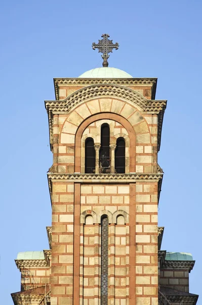 Markuskirche Belgrad Serbien — Stockfoto