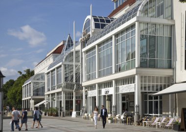 Sopot 'taki Plac Zdrojowy' deki yazlık ev. Polonya