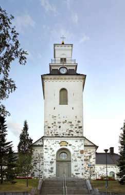 Kuopio Katedrali. Kuzey Savonia. Finlandiya, tarihi, eski, kasaba, şehir