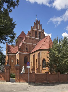St. Kilisesi. Havariler Peter ve Paul Puck 'ta. Polonya