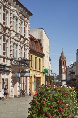Znin 'deki Özgürlük Meydanı. Polonya