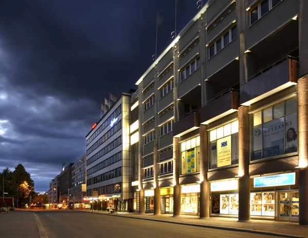 Street Kuopio Northern Savonia Finland — Stock Photo, Image