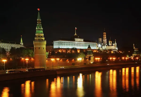 Vista Del Kremlin Moscú Rusia — Foto de Stock