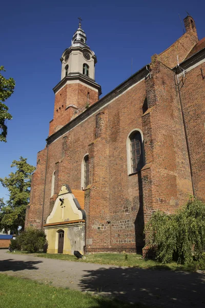 Kostel Floriána Zninu Polsko — Stock fotografie
