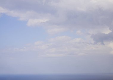 Kyrenia 'da Akdeniz (Girne). Kıbrıs