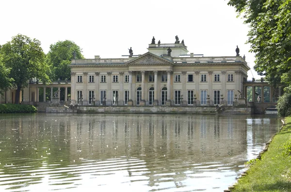 Palazzo Lazienki Varsavia Polonia — Foto Stock