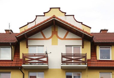 Gizicko 'nun manzarası. Polonya