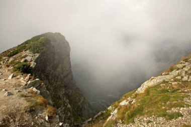 Kasprov Vrch (Kasprowy Wierch) Zakopane yakınlarındaki Tatra Dağları 'nda. Polonya