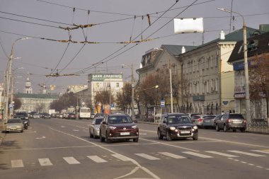 Oryol 'daki Komsomolskaya Caddesi (Orel). Rusya