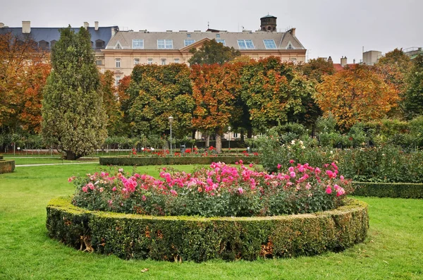 Volksgarten Giardino Del Popolo Vienna Austria — Foto Stock