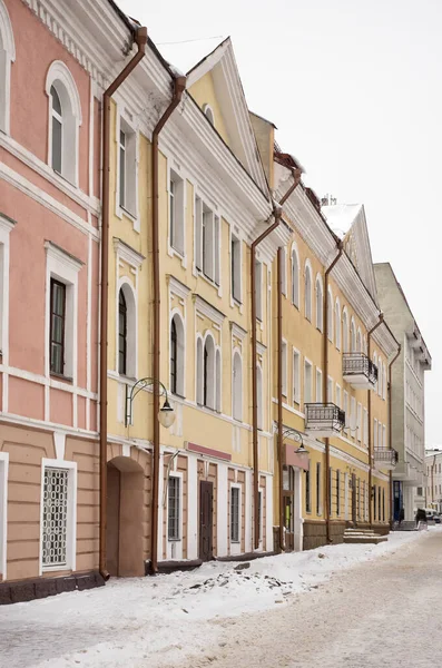 Historical Leninskaya Street Mogilev Belarus — Stock Photo, Image