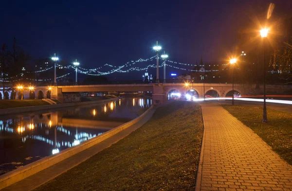Puente Alexandrovsky Sobre Río Orlik Oryol Orel Rusia — Foto de Stock