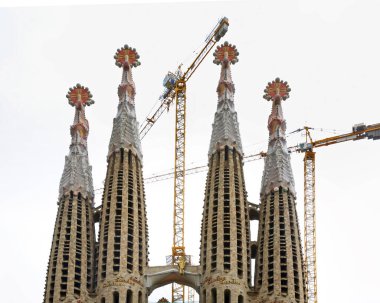 Sagrada Familia in Barcelona. Spain