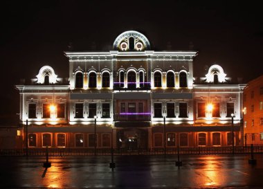 Irkutsk 'ta Çehov Caddesi. Rusya