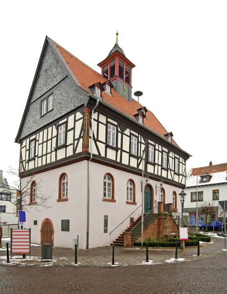 Câmara Municipal Velha Bad Vilbel Alemanha — Fotografia de Stock
