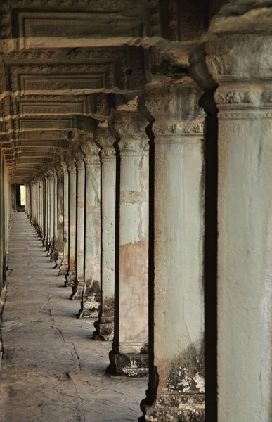 Angkor Wat Templo Capital Provincia Siem Reap Camboya —  Fotos de Stock