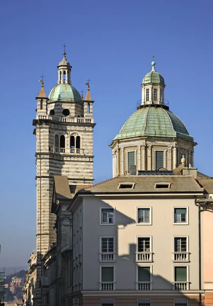 Genuas Katedral Italien — Stockfoto
