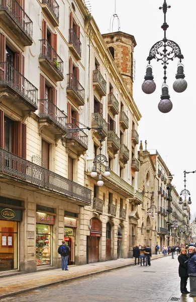 Barrio Gótico Barcelona España —  Fotos de Stock