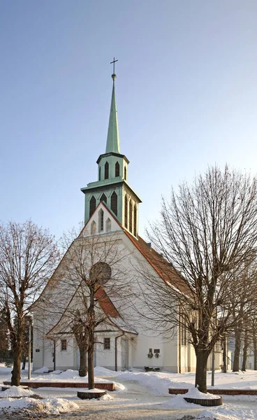 Iglesia San Bonifacio Zgorzelec Polonia — Foto de Stock