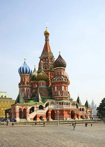 Cathedral Saint Basil Moscow Russia — Stock Photo, Image