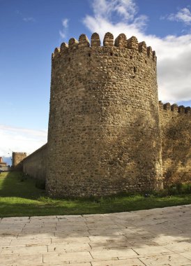 Batonis-Tsikhe Kalesi Telavi 'de. Georgia