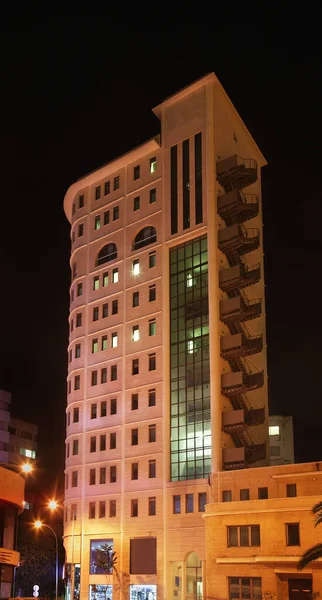 Prédio Moderno Nicósia Chipre — Fotografia de Stock