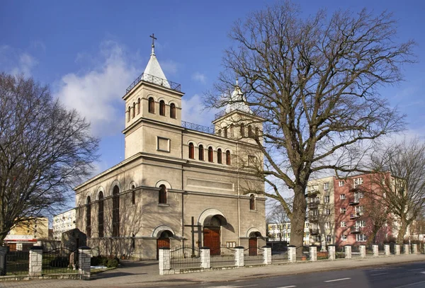 Igreja Santo António Braniewo Polónia — Fotografia de Stock