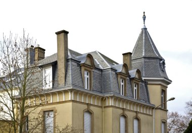 Lüksemburg şehrinin inşaatı