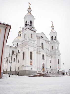 Dormition Katedrali - Vitebsk 'teki Varsayım Katedrali. Beyaz Rusya