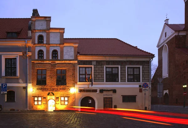 Plac Ratusza Kownie Litwa — Zdjęcie stockowe