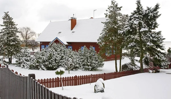 View Nida Village Lithuania — Stock Photo, Image