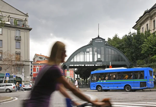 Bahnhof Como Italien — Stockfoto