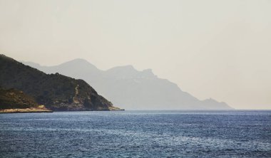 Villajoyosa yakınlarında Akdeniz. Alicante vilayeti. İspanya