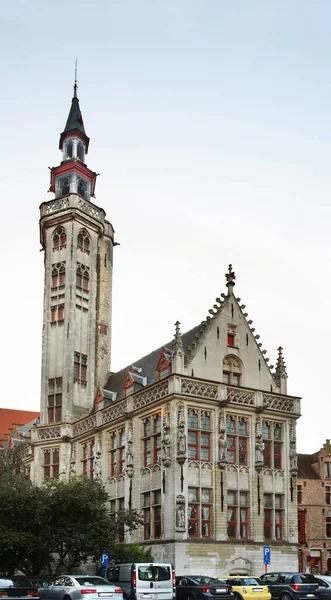 Torre Bruges Flandres Bélgica — Fotografia de Stock