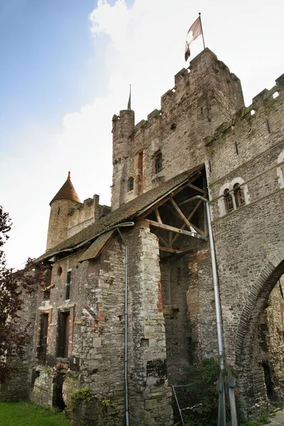Gravensteen Castle Ghent Belgium — Stock Photo, Image