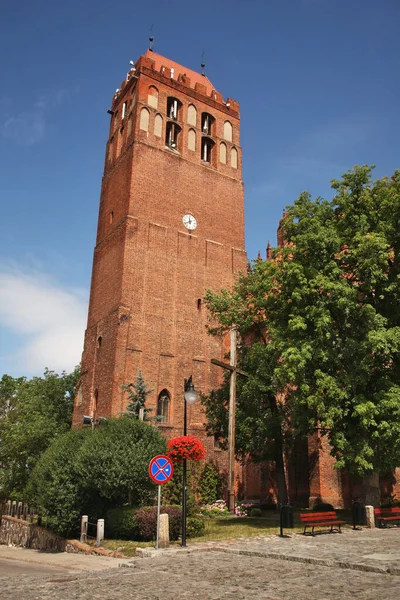 Kasteel Van Teutoonse Orde Residentie Van Bisdom Pomesania Kwidzyn Polen — Stockfoto