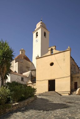 Orosei 'deki St. Giacomo Katedrali. Nuoro vilayeti. Sardunya adası. İtalya