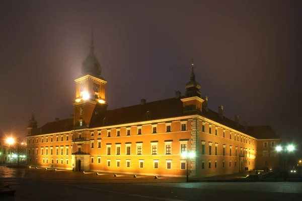Varşova Daki Castle Square Polonya — Stok fotoğraf