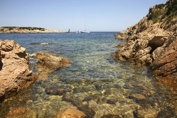 Bay Porto Cervo Ban Szardínia Olaszország — Stock Fotó