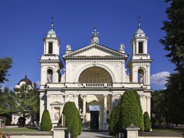 Varşova 'nın Wilanow semtinde St. Anne Kilisesi. Polonya