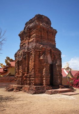 Phan Thiet 'deki Poshanu Cham Kulesi. Vietnam
