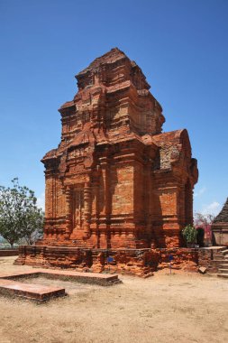 Phan Thiet 'deki Poshanu Cham Kulesi. Vietnam