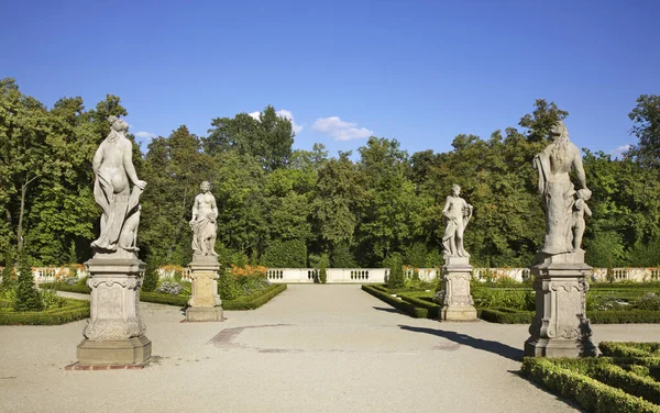 Parco Del Palazzo Wilanow Wilanowski Varsavia Polonia — Foto Stock