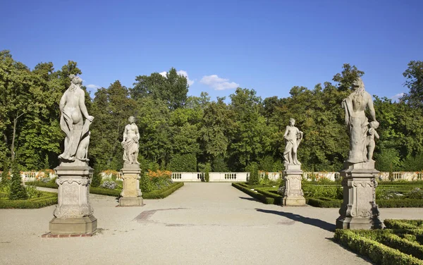 Parc Palais Wilanow Wilanowski Varsovie Pologne — Photo