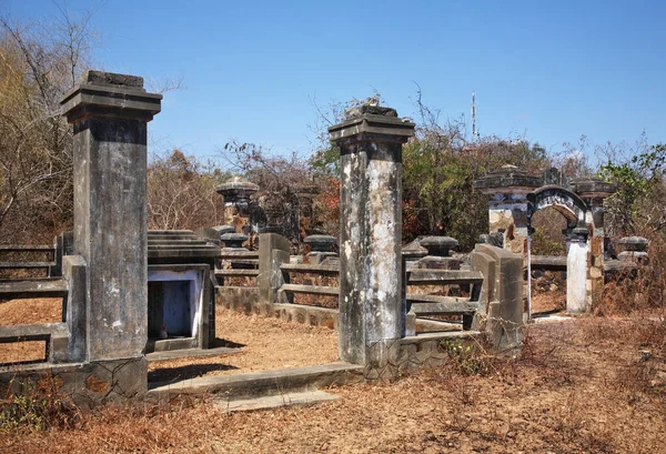 Alter Friedhof Phan Thiet Vietnam — Stockfoto