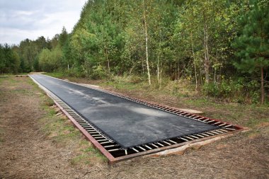 Nikola-Lenivet köyünde sanat eseri. Kaluga Oblastı. Rusya