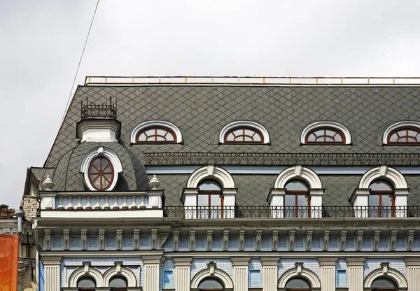 Fragmento Edificio Kiev Ucrania — Foto de Stock