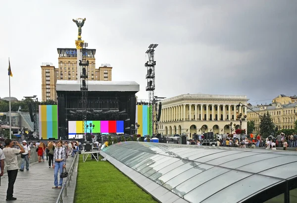 Площадь Независимости Майдан Независимости Киеве Украина — стоковое фото